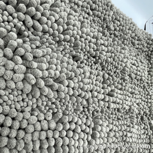 Water Absorbing Quick Dry Chenille Bathmats